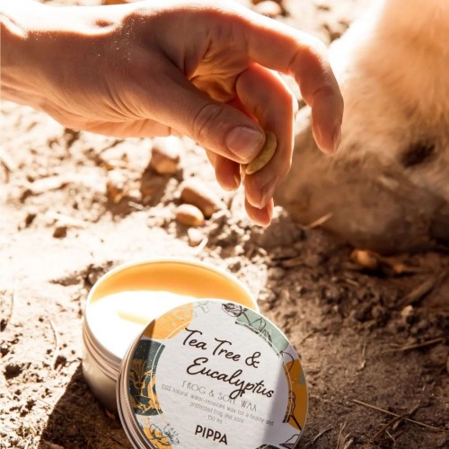 PIPPA Tea Tree & Eucalyptus Frog and Sole Wax