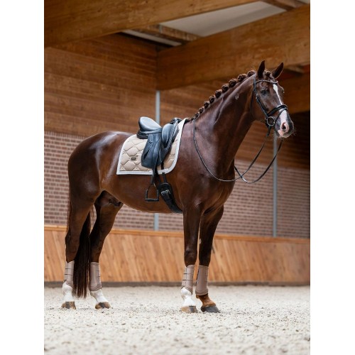 Equestrian Stockholm Dressage Saddle Pad Sand