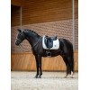 Equestrian Stockholm Dressage Saddle Pad Modern White Sand